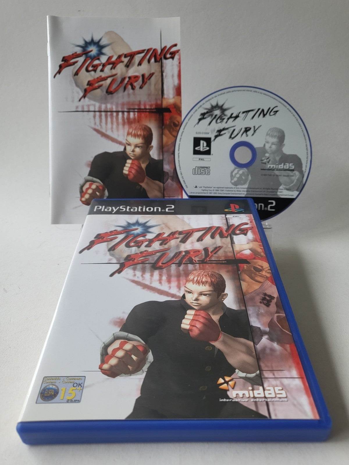 Fighting Fury - ps2 PlayStation 2 - complet - PAL FR Fighting Fury - ps2 PlayStation 2 - complet - PAL FR