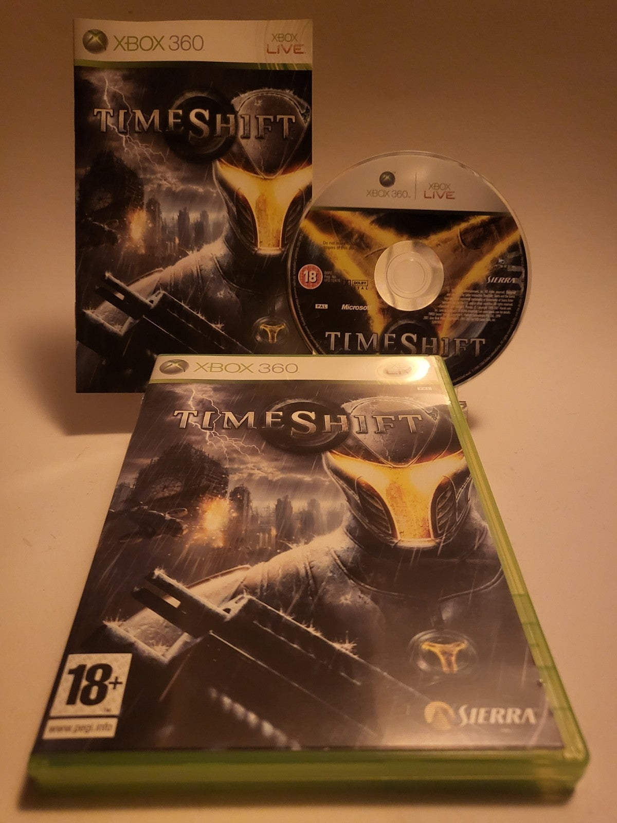 Time Shift Xbox 360- Live