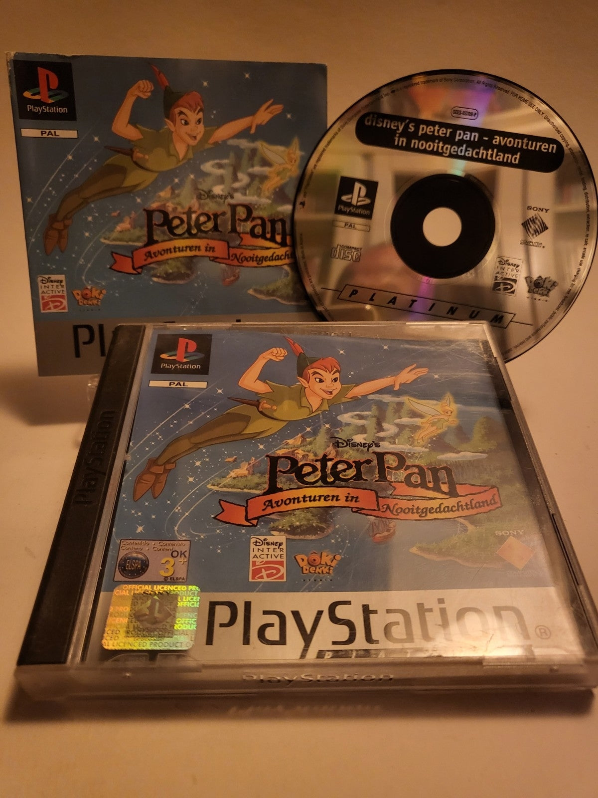 Peter Pan Avonturen in Nooitgedachtland Platinum Edition Playstation 1