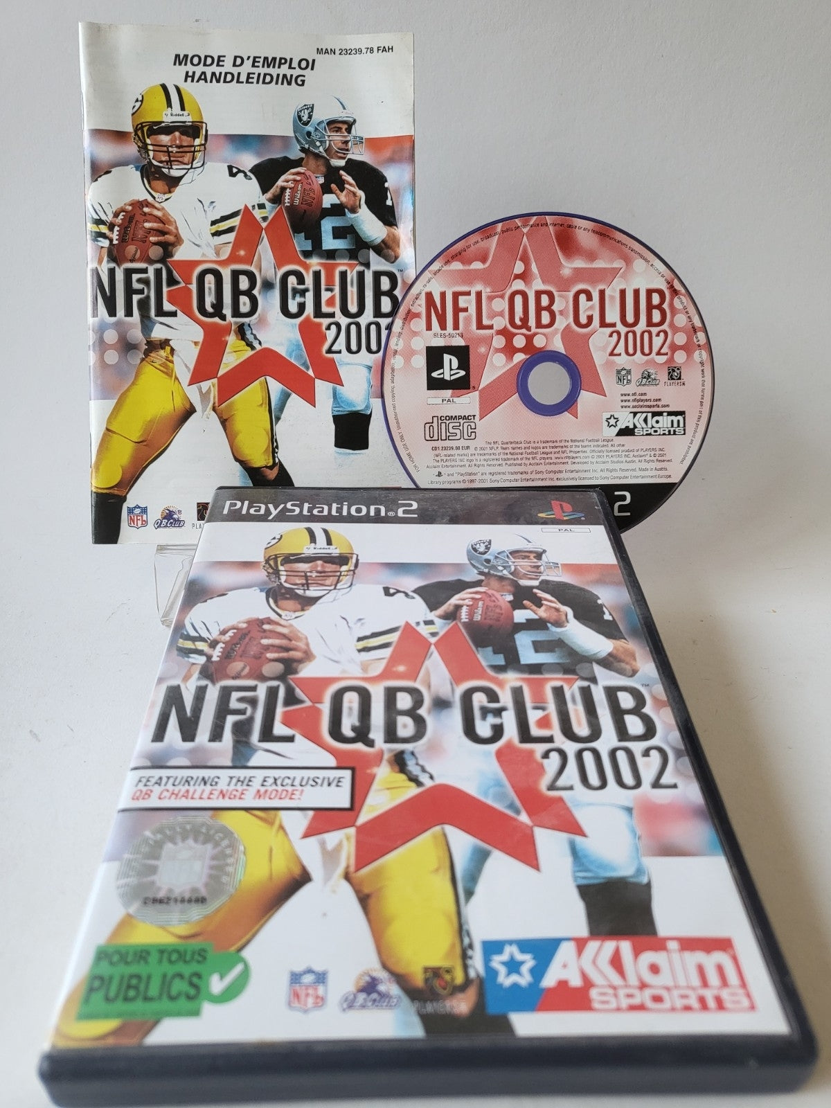 NFL QB Club 2002 Playstation 2