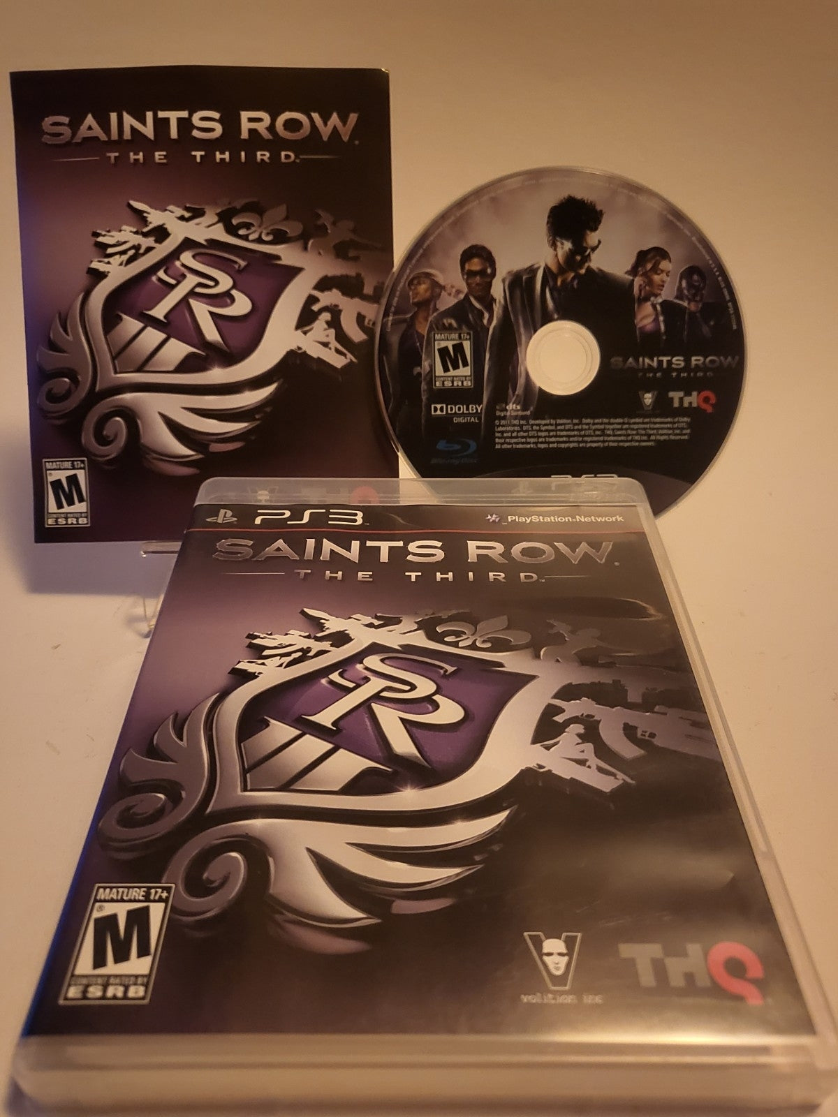 Saints Row the Third American Cover Playstation 3
