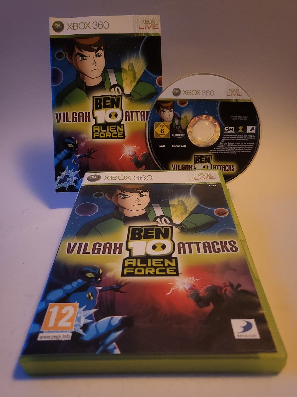 Ben 10 Alien Force Vilgax Attacks Xbox 360