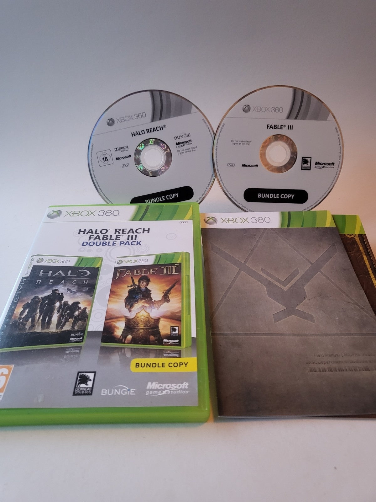 Halo Reach & Fable III Xbox 360