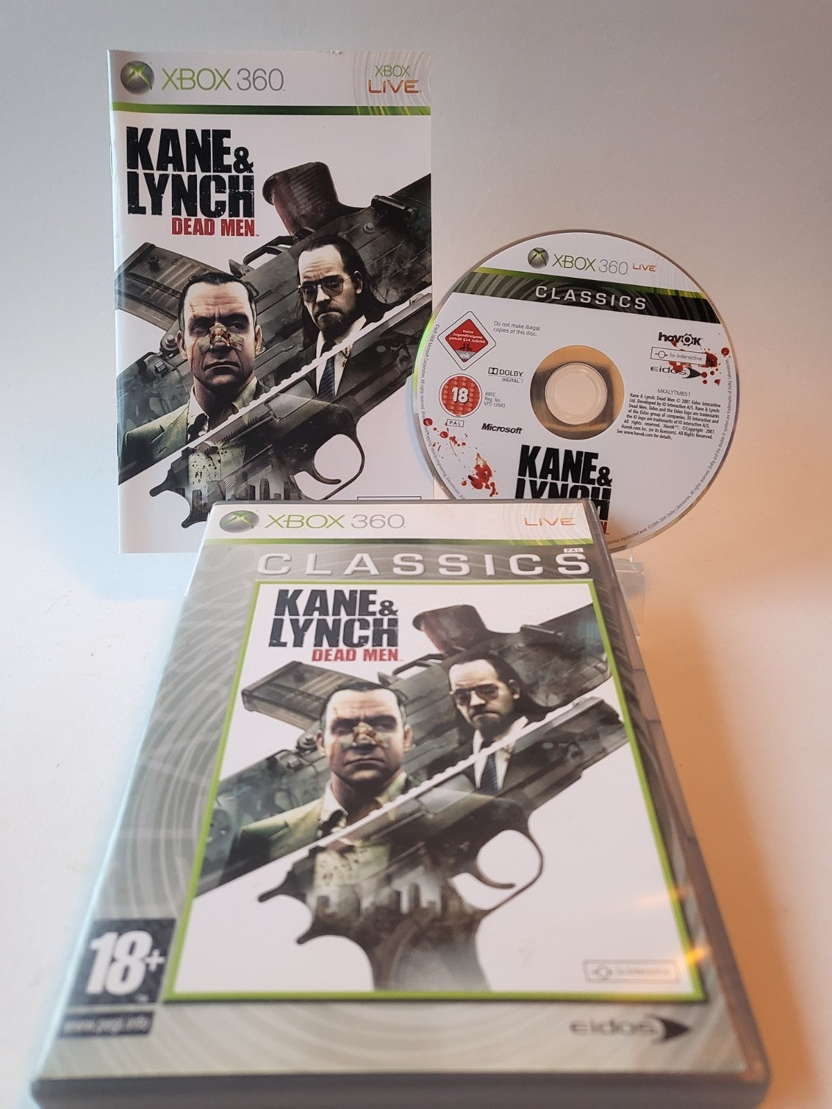 Kane & Lynch Dead Man Classics Xbox 360