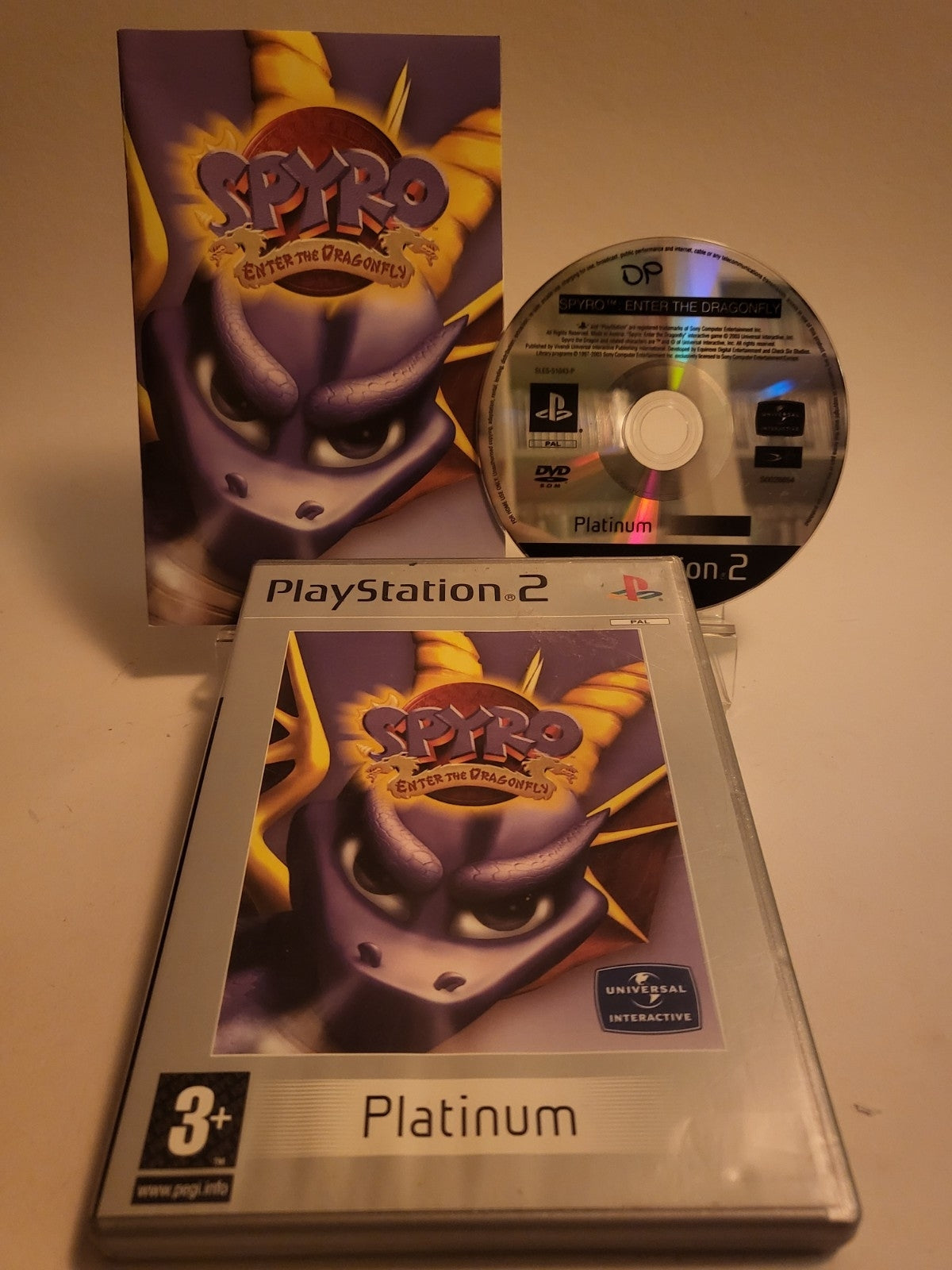 Spyro: Enter the Dragonfly Platinum Playstation 2