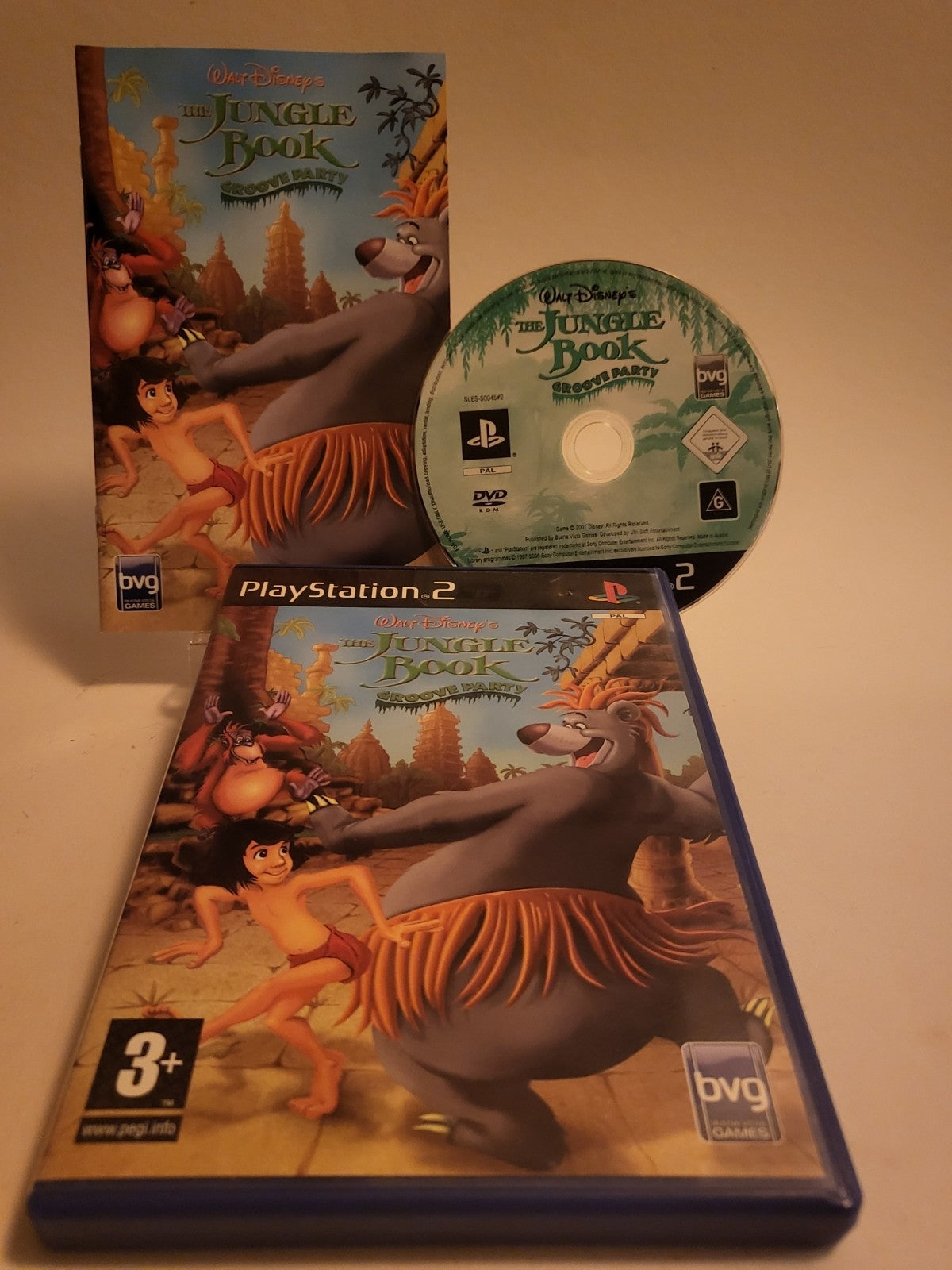 Walt Disney's the Jungle Book Groove Party Playstation 2