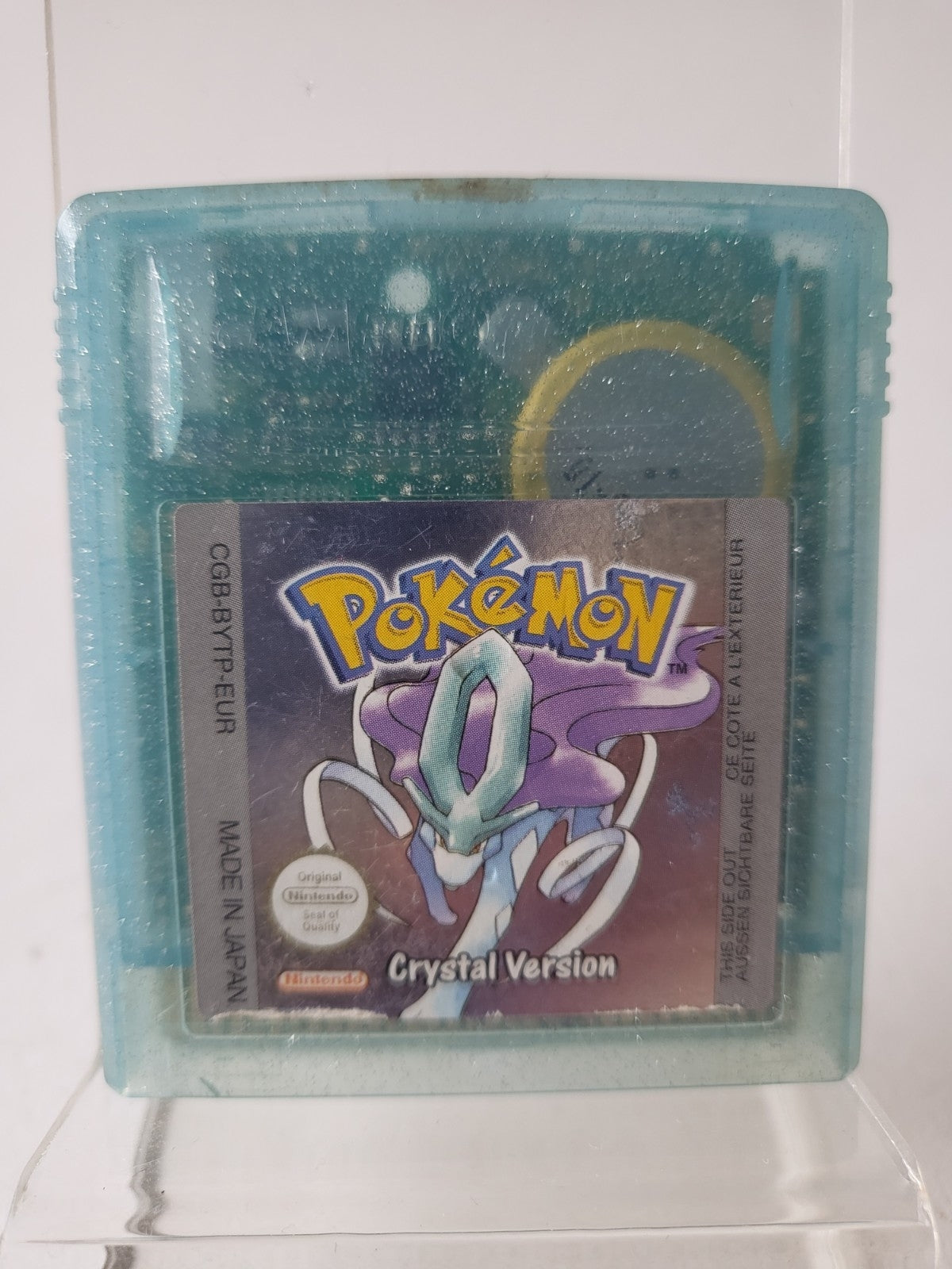 Pokemon Crystal Version Game Boy Color