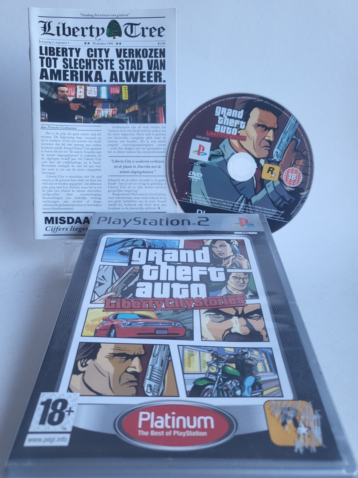 Grand Theft Auto: Liberty City Stories Platinum Edition Playstation 2