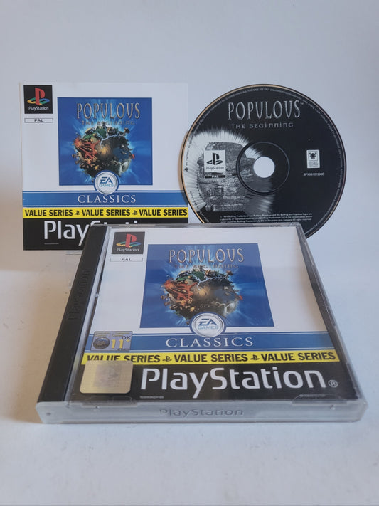 Populous the Beginning Classics Playstation 1