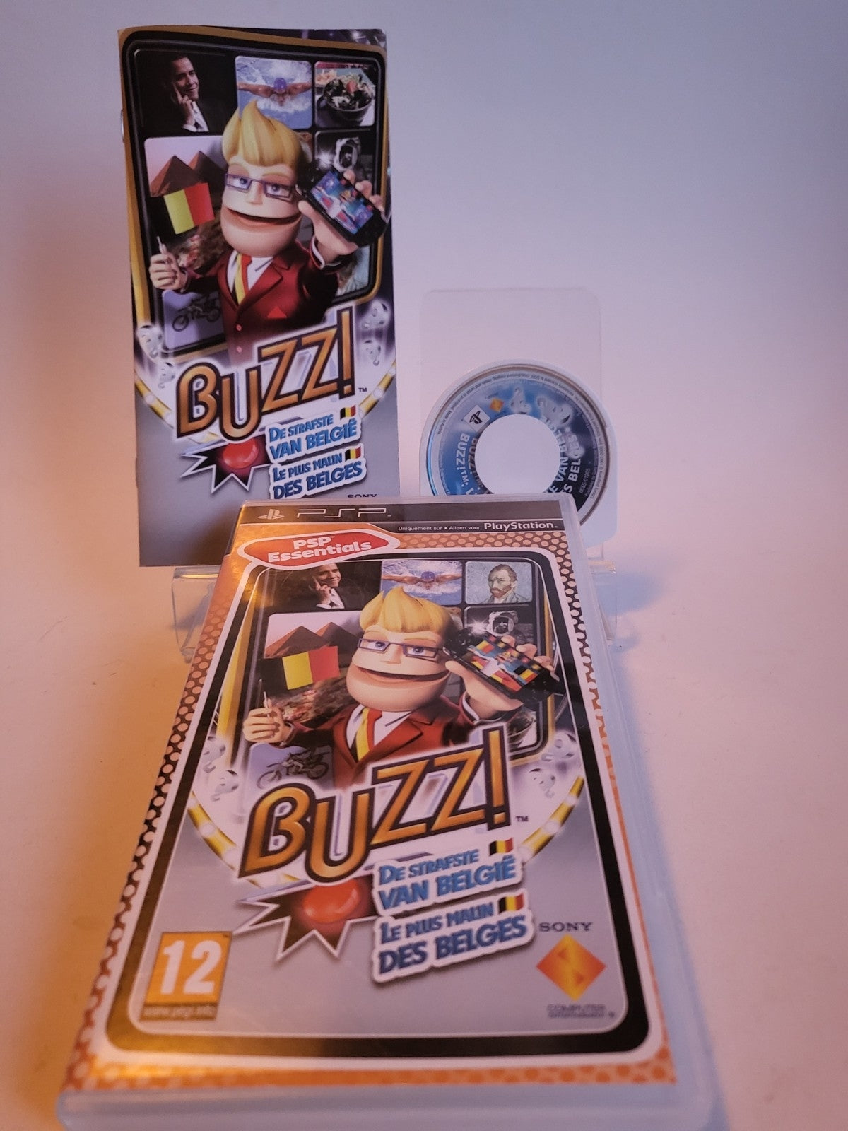 Buzz! De Strafste van Belgie Essentials Playstation Portable
