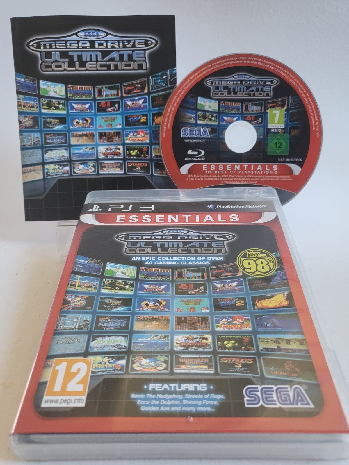 SEGA Megadrive Ultimate Collection Essentials PS3