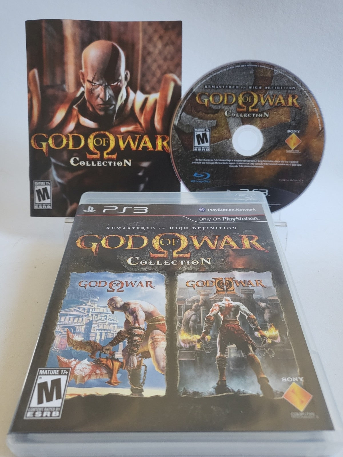 God of War Collection Remastered HD Playstation 3