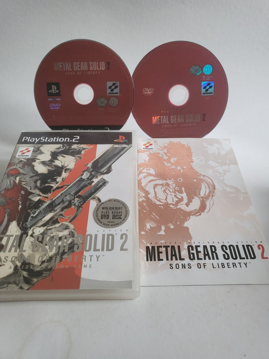 Metal Gear Solid 2 Sons of Liberty Playstation 2