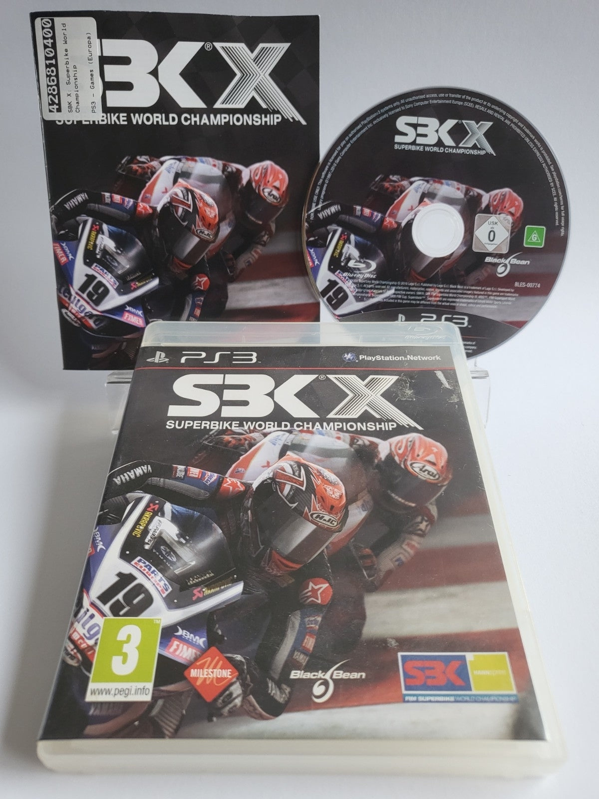 SBK X Superbike World Championship Playstation 3
