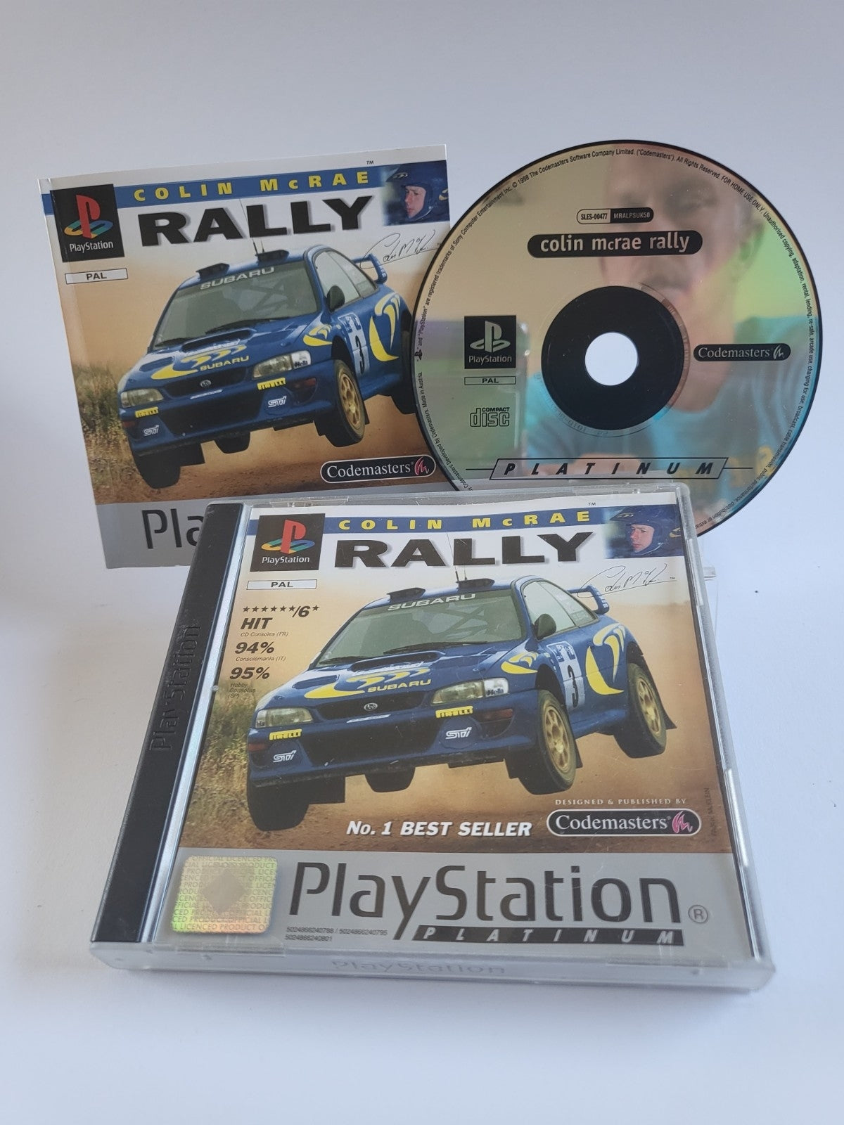 Colin McRae Rally Platinum Edition Playstation 1
