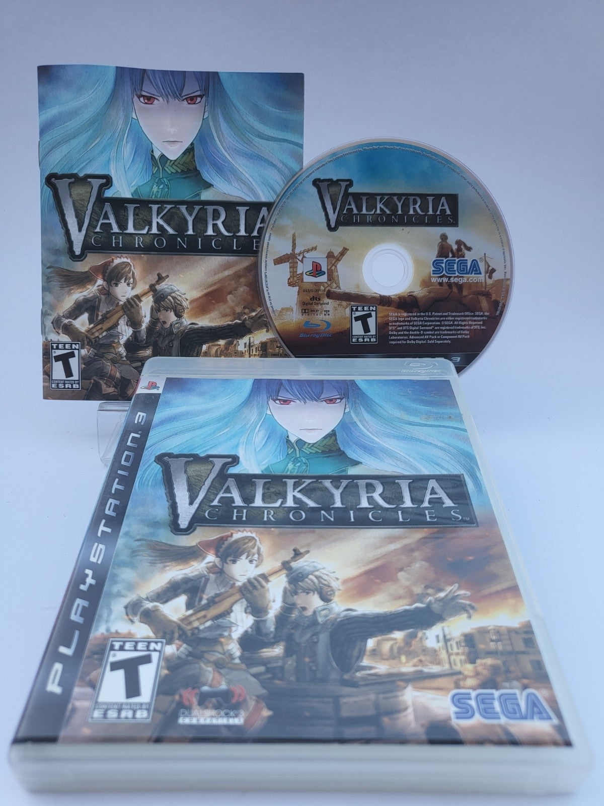 Valkyria Chronicles American Cover Playstation 3