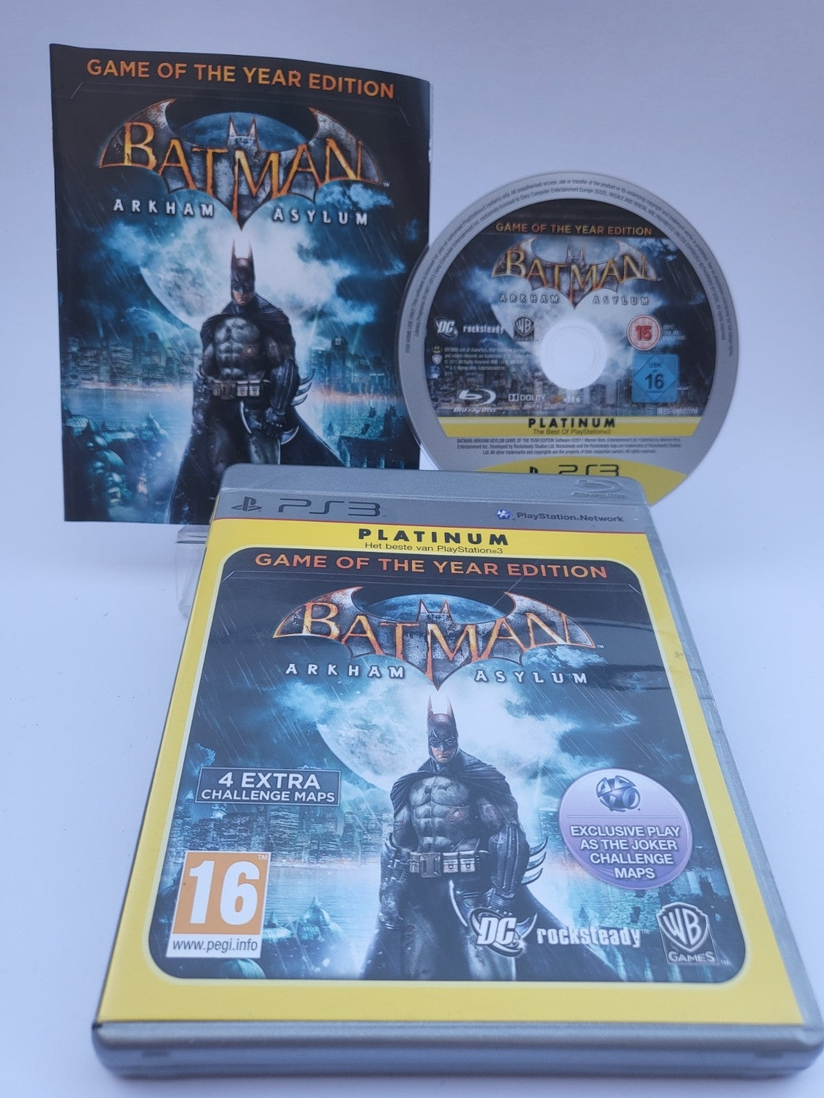 Batman Arkham Asylum Game of the Year Edition Platinum voor de Playstation 3
