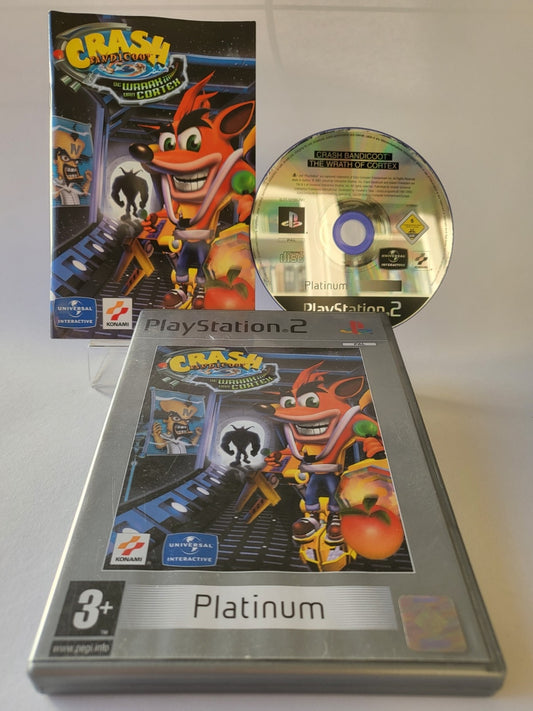 Crash Bandicoot the Revenge of Cortex Platinum Playstation 2