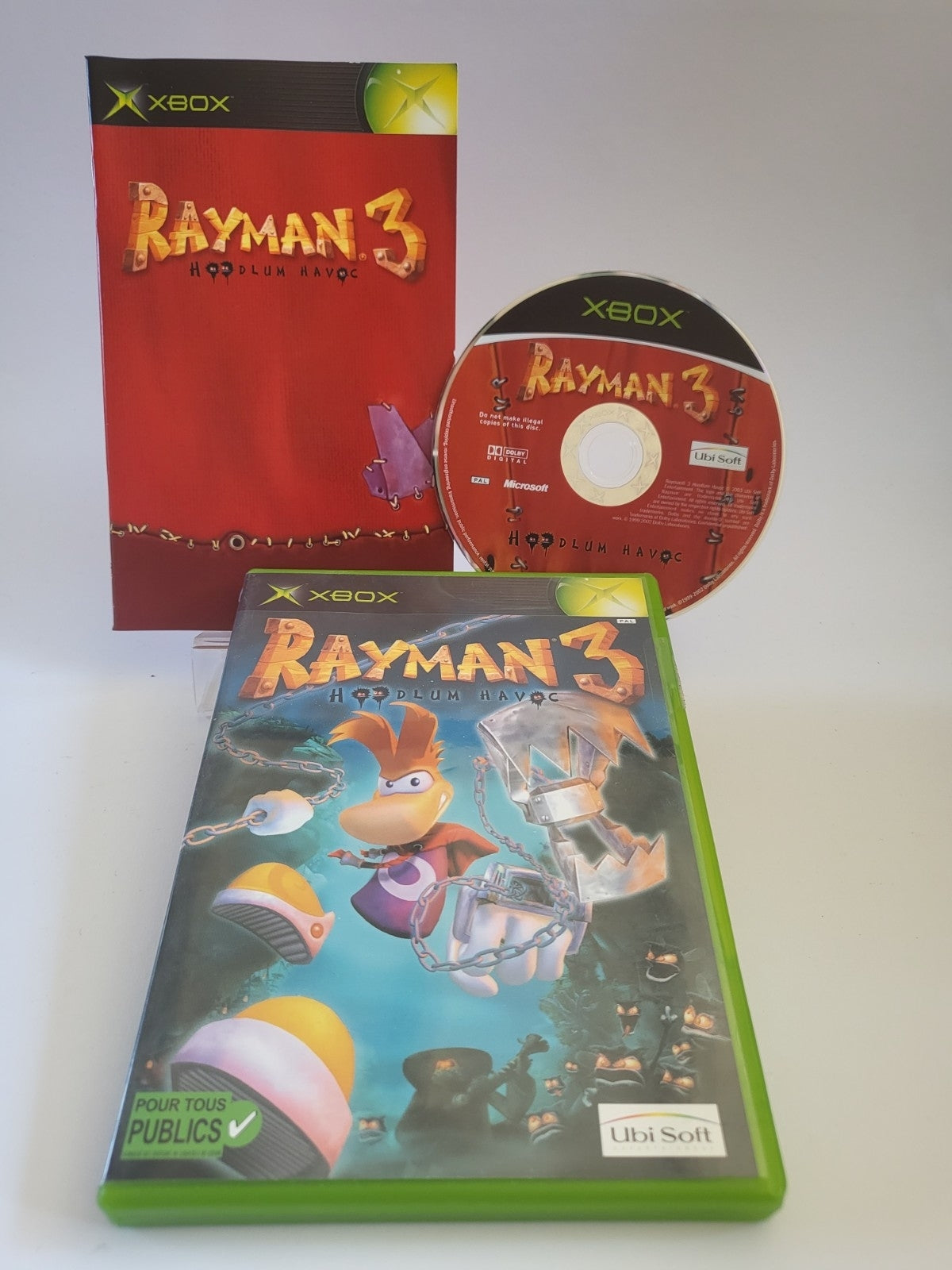 Rayman 3 Hoodlum Havoc classics Xbox Original