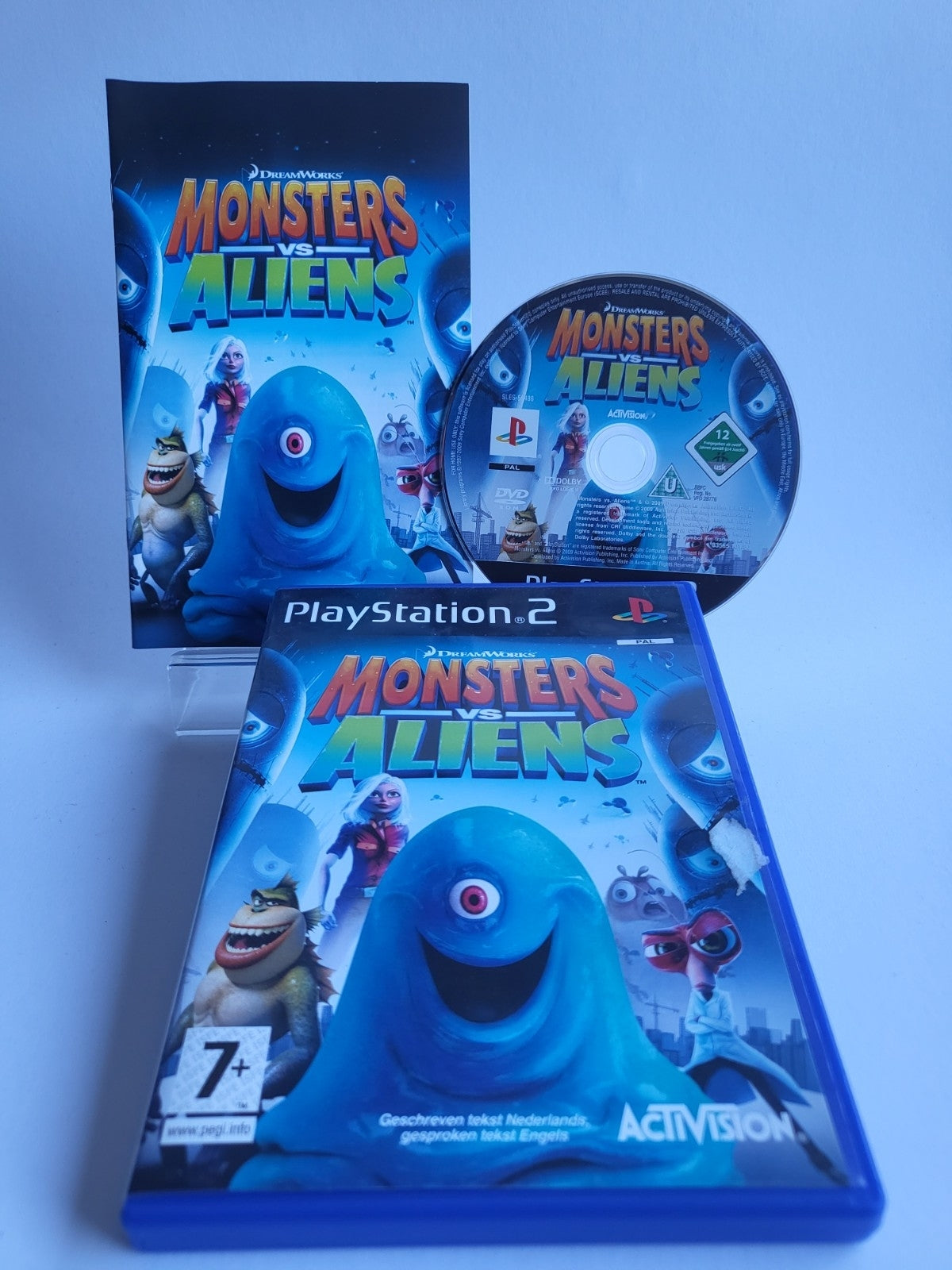 Dreamworks Monster vs Aliens Playstation 2