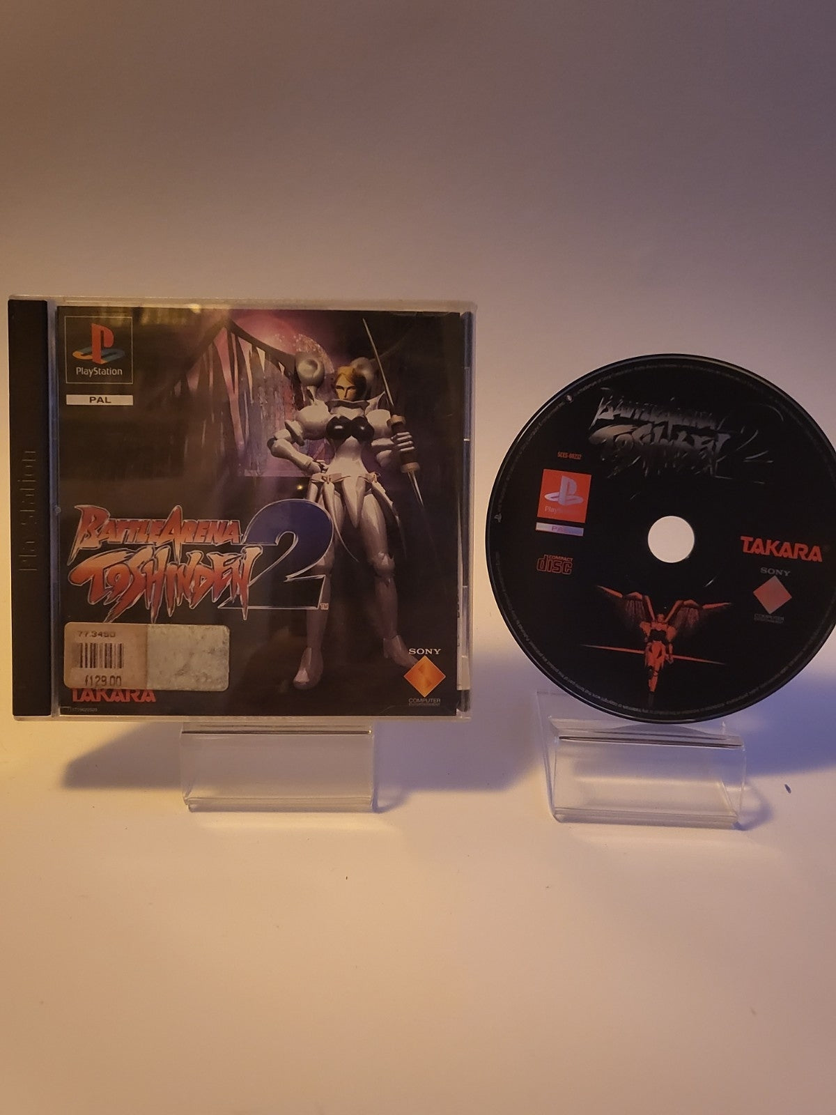 Notice De Jeu PS1 - Battle Arena Toshinden 2, Seul Le Manuel, Très Bon état