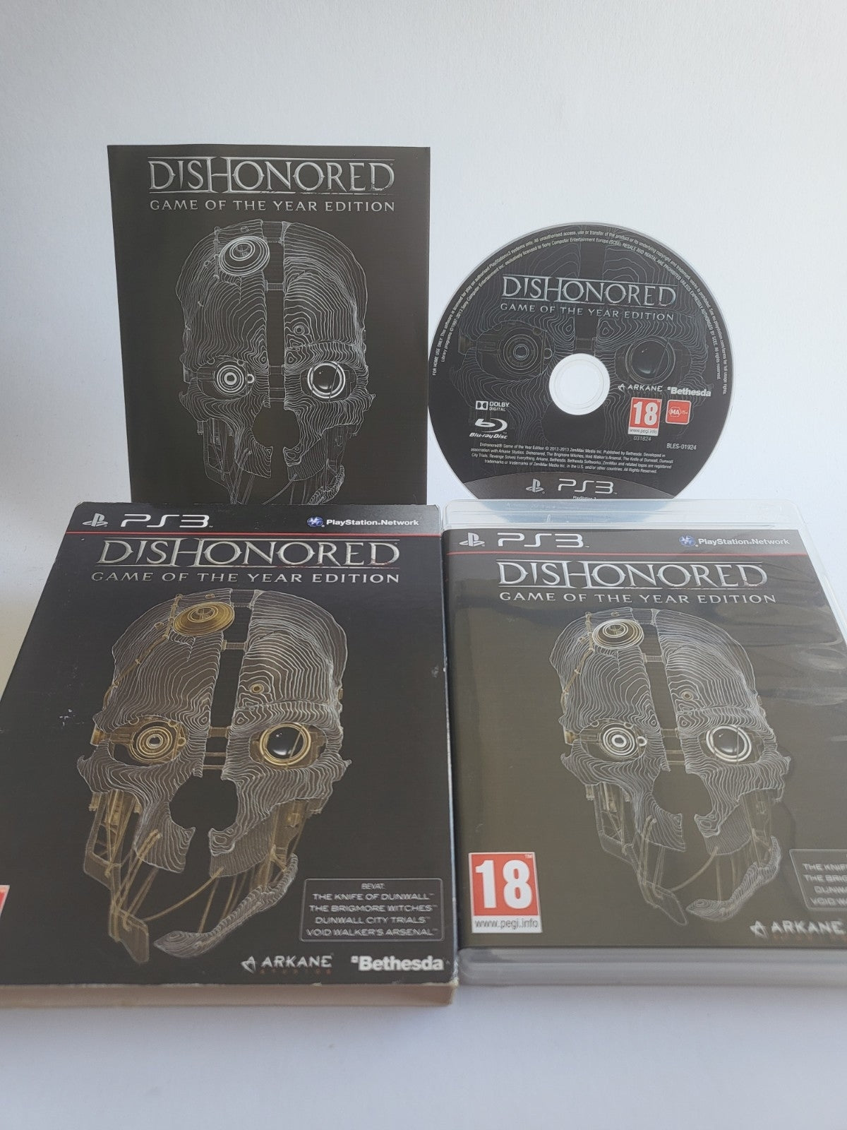Dishonored Game of the Year Edition + Cover Playstation 3