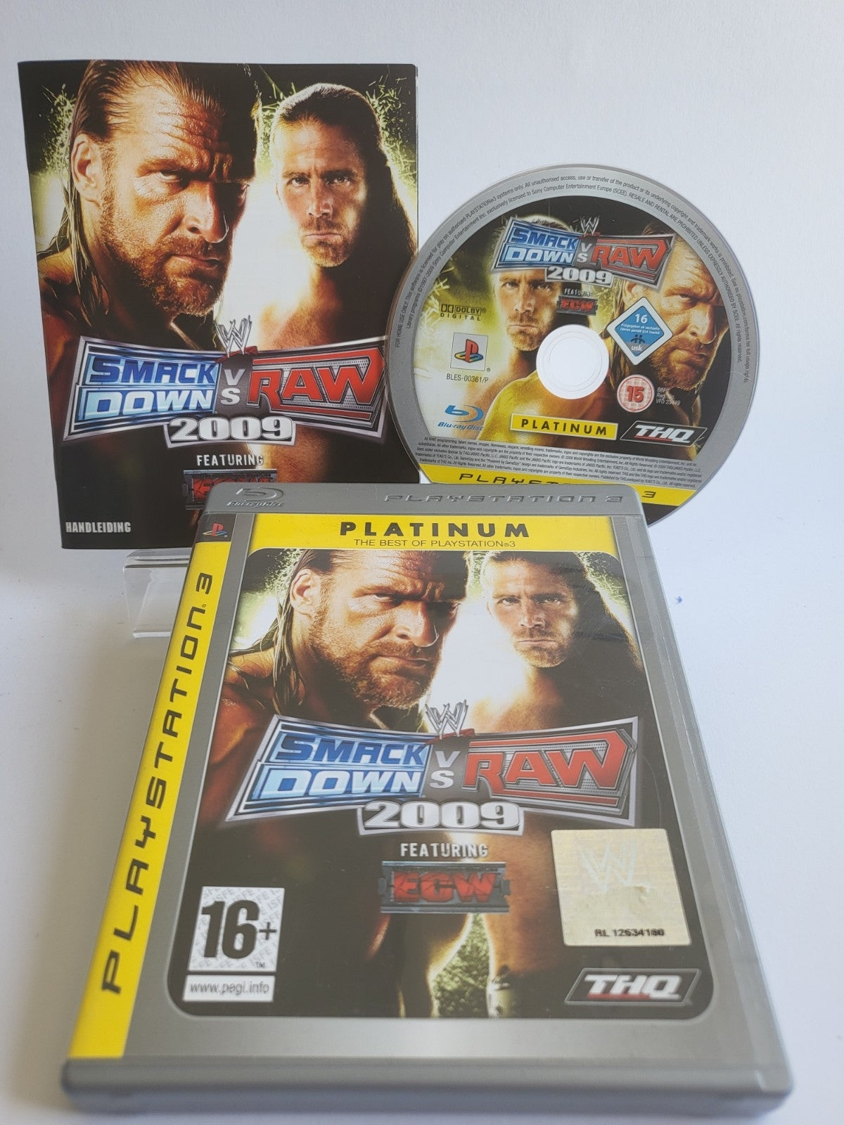 Smackdown vs Raw 2009 Platinum Edition Playstation 3