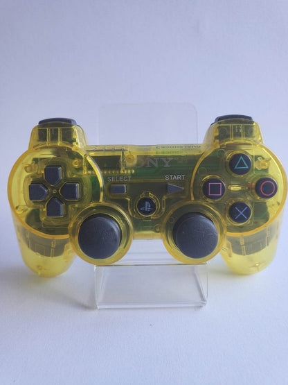 Orginele doorzichtige Gele Sony Controller Playstation 3 (zeldzaam) - Feniks Gameshop