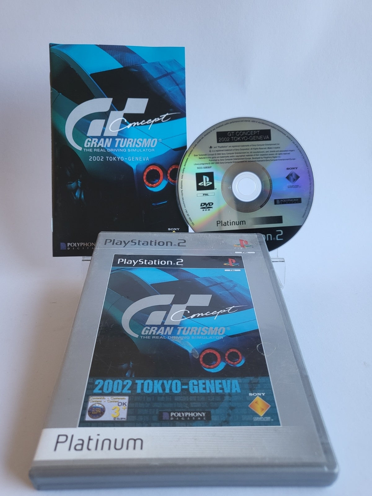 Gran Turismo Concept 2002 Tokyo-Geneva Platinum Ps2
