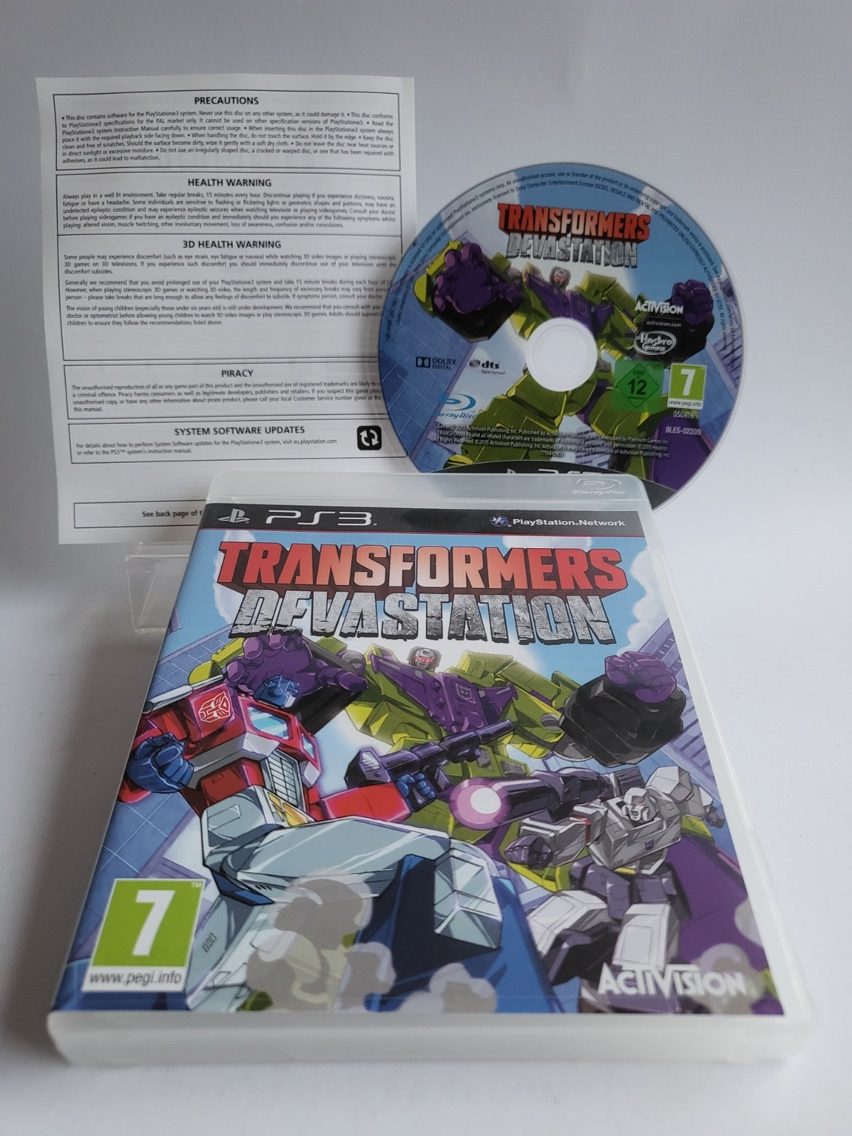 Transformers Devastation Playstation 3