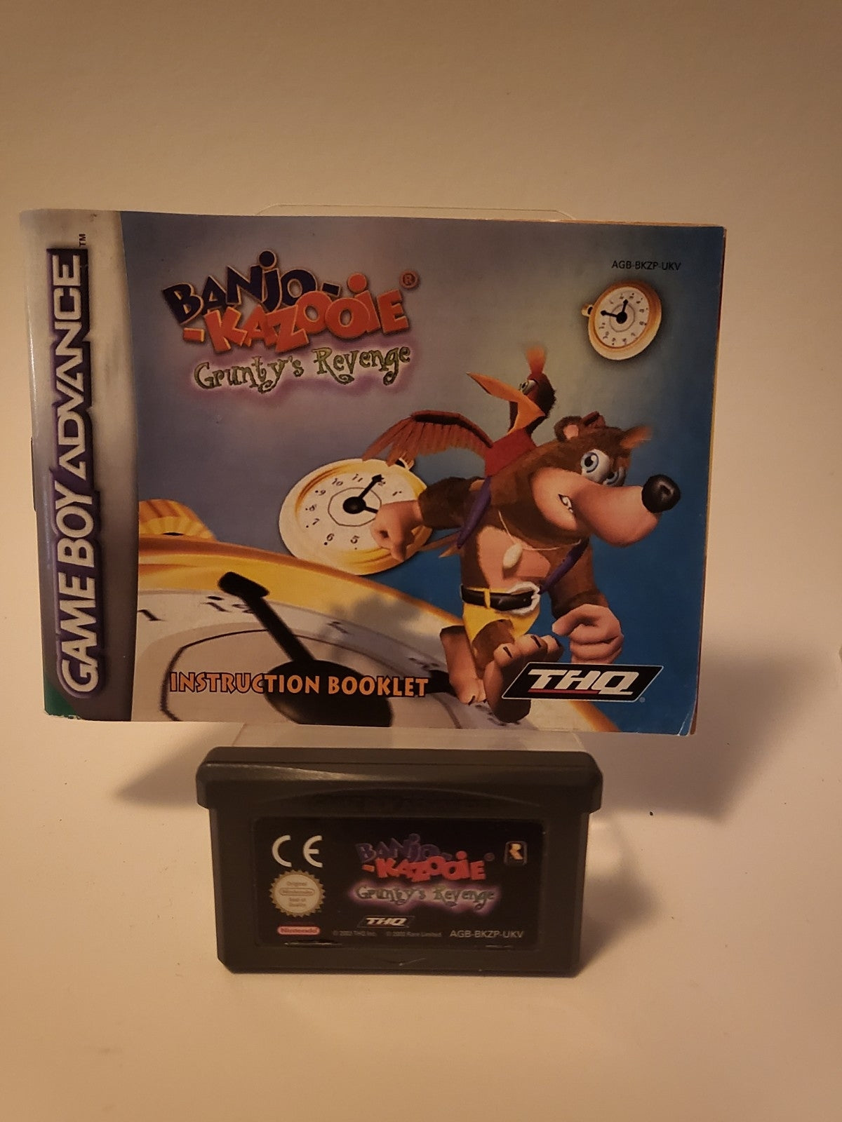 Banjo Kazooie Grunty's Revenge GameBoy Advance