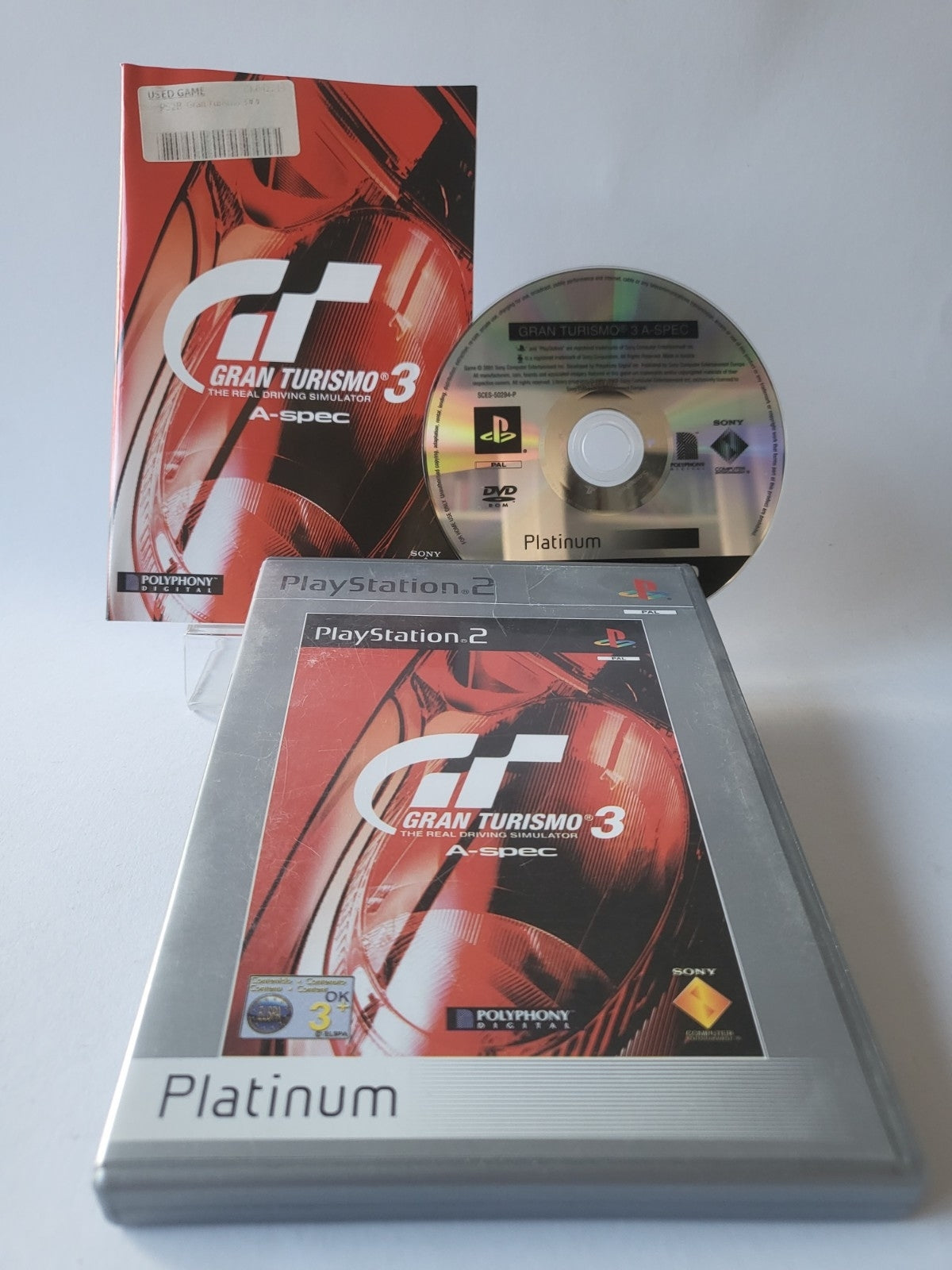 Gran Turismo 3 A-spec Platinum Playstation 2