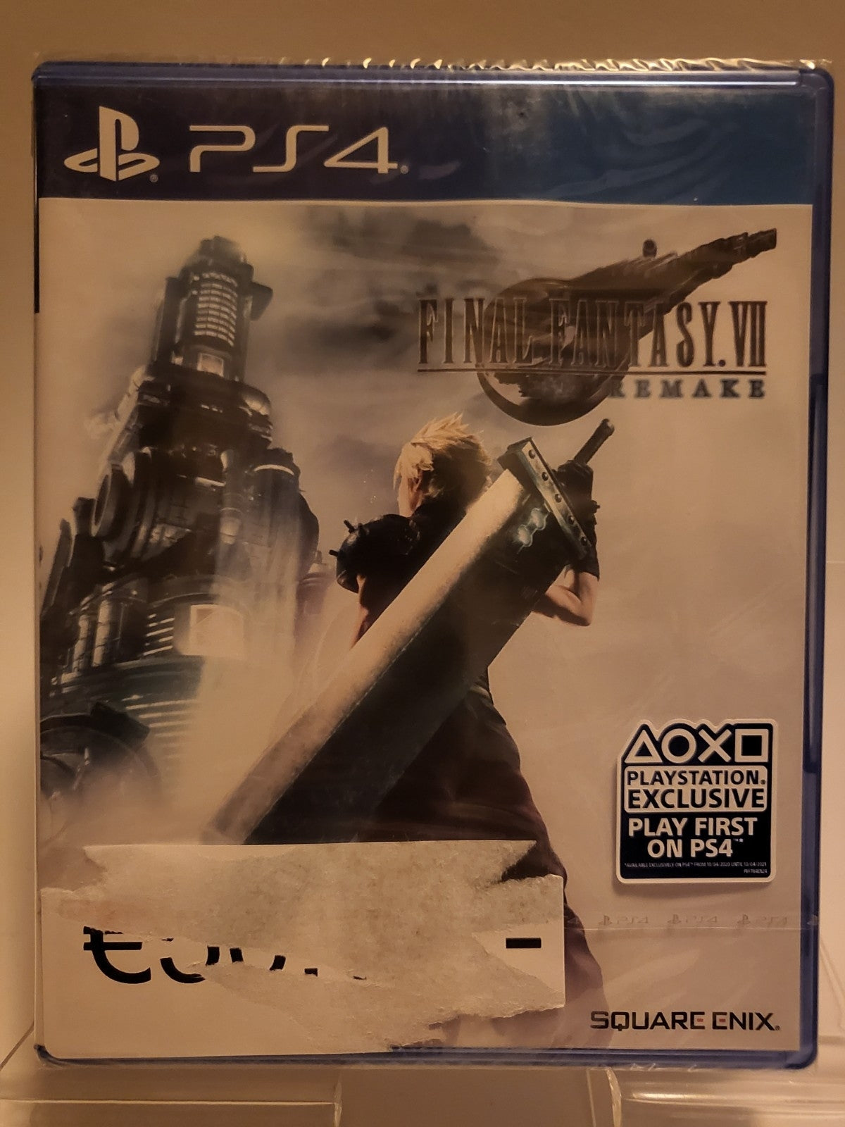Final Fantasy VII Remake geseald Playstation 4