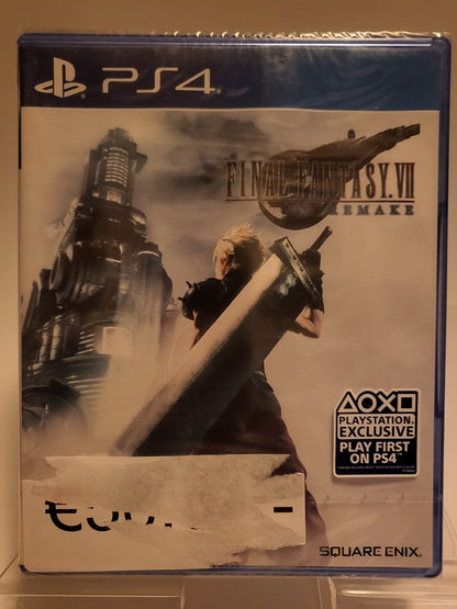 Final Fantasy VII Remake geseald Playstation 4