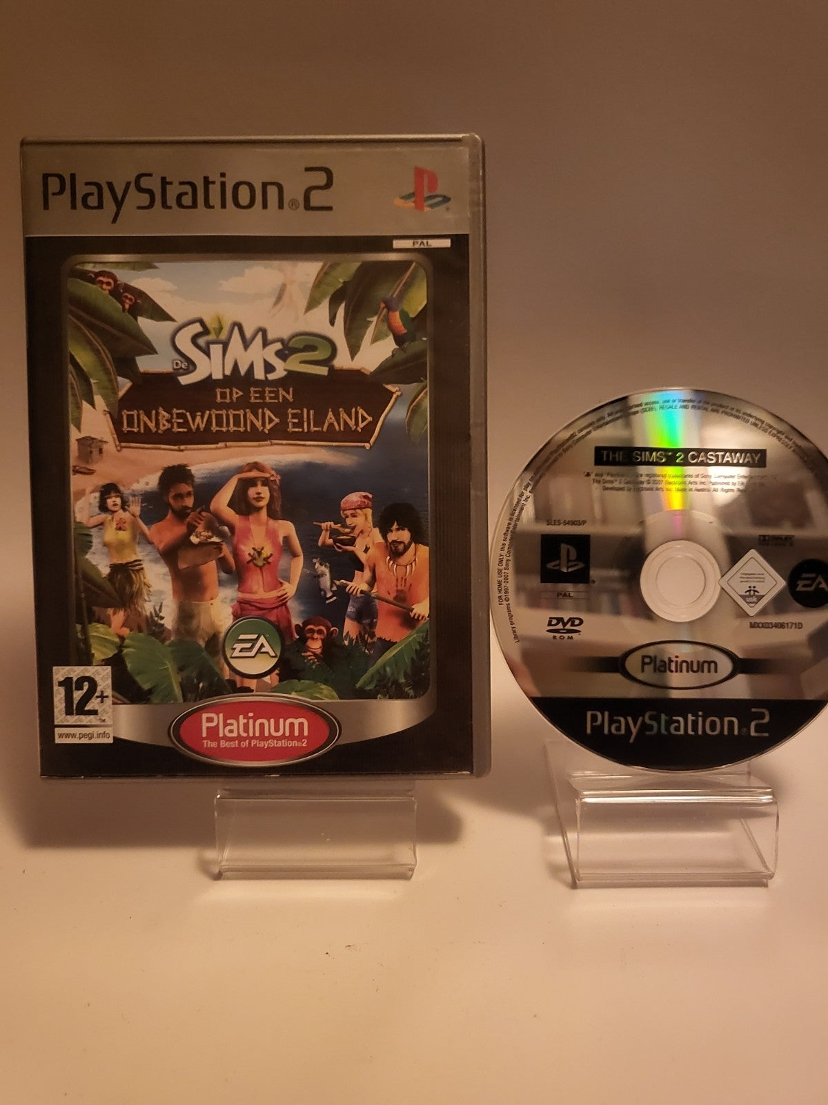 Sims 2 op een Onbewoond Eiland Platinum Edition Playstation 2