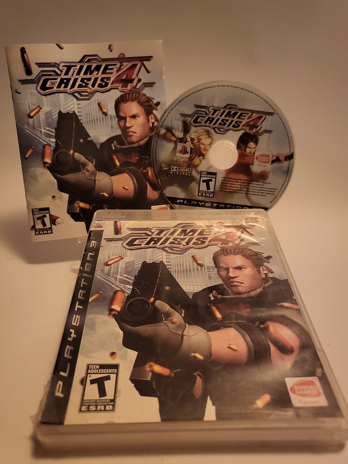 Time Crisis 4 American Cover Playstation 3
