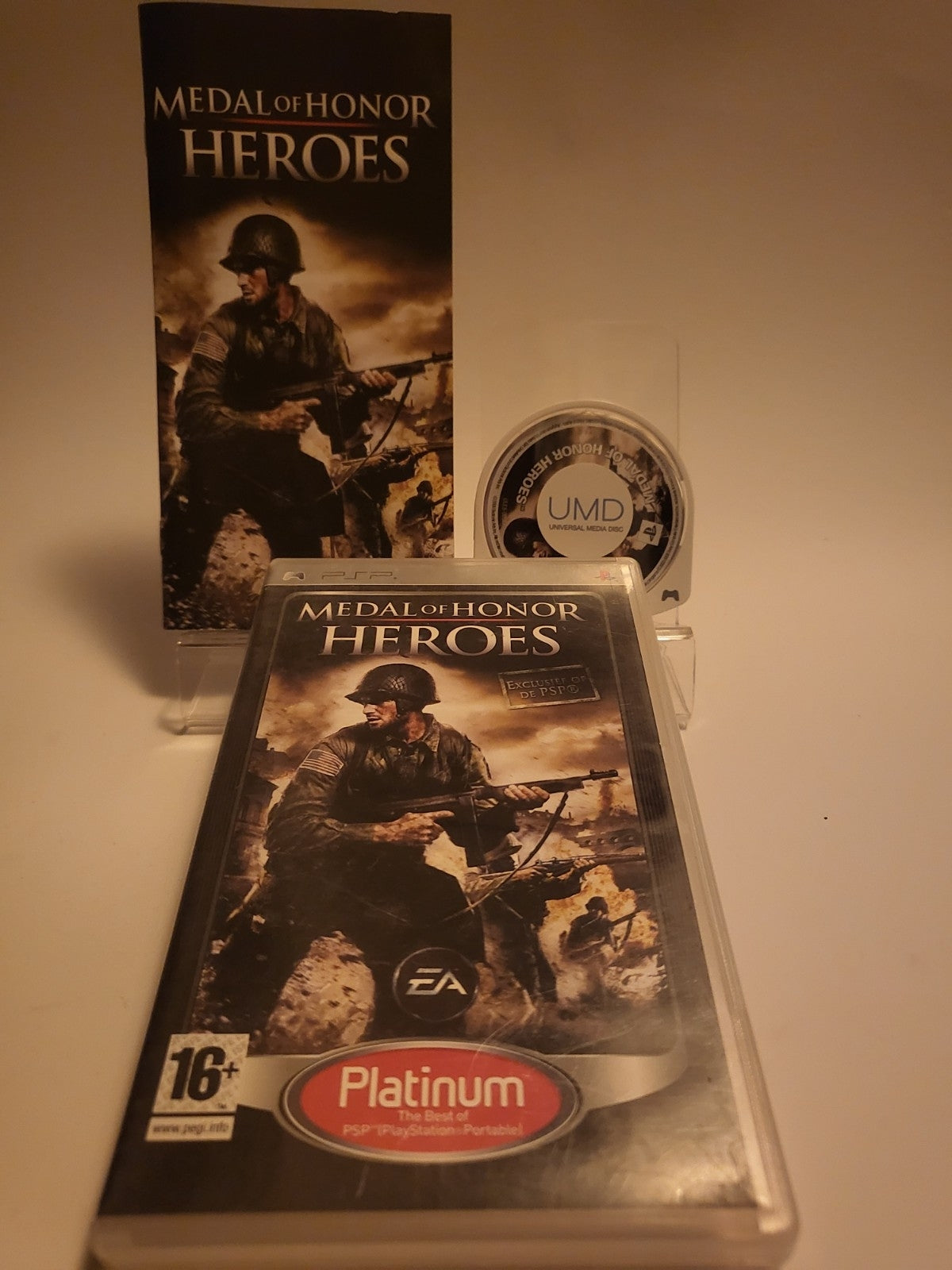 Medal of Honor Heroes Platinum Playstation Portable