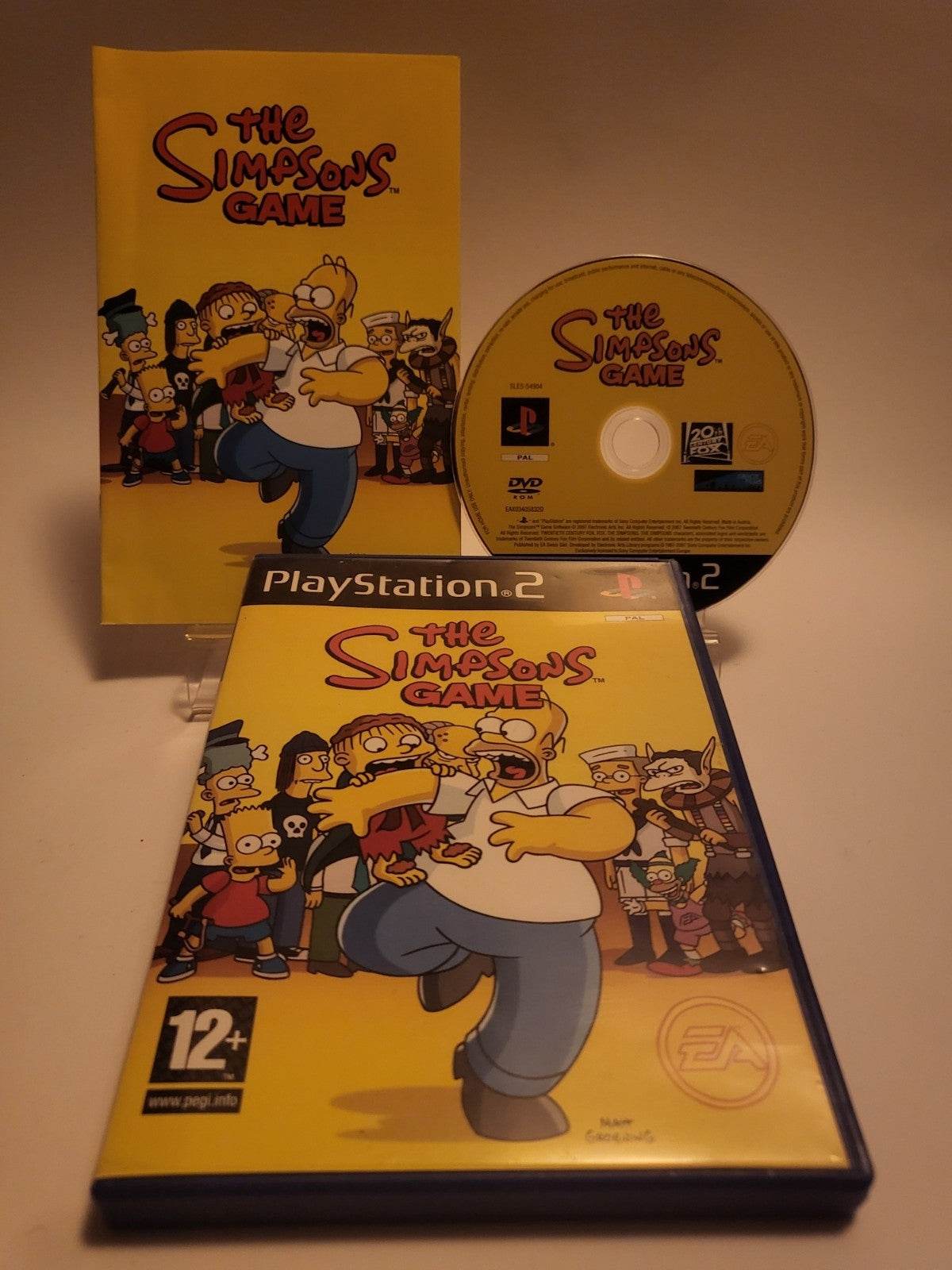 the Simpsons Game Playstation 2 – Feniks Gameshop