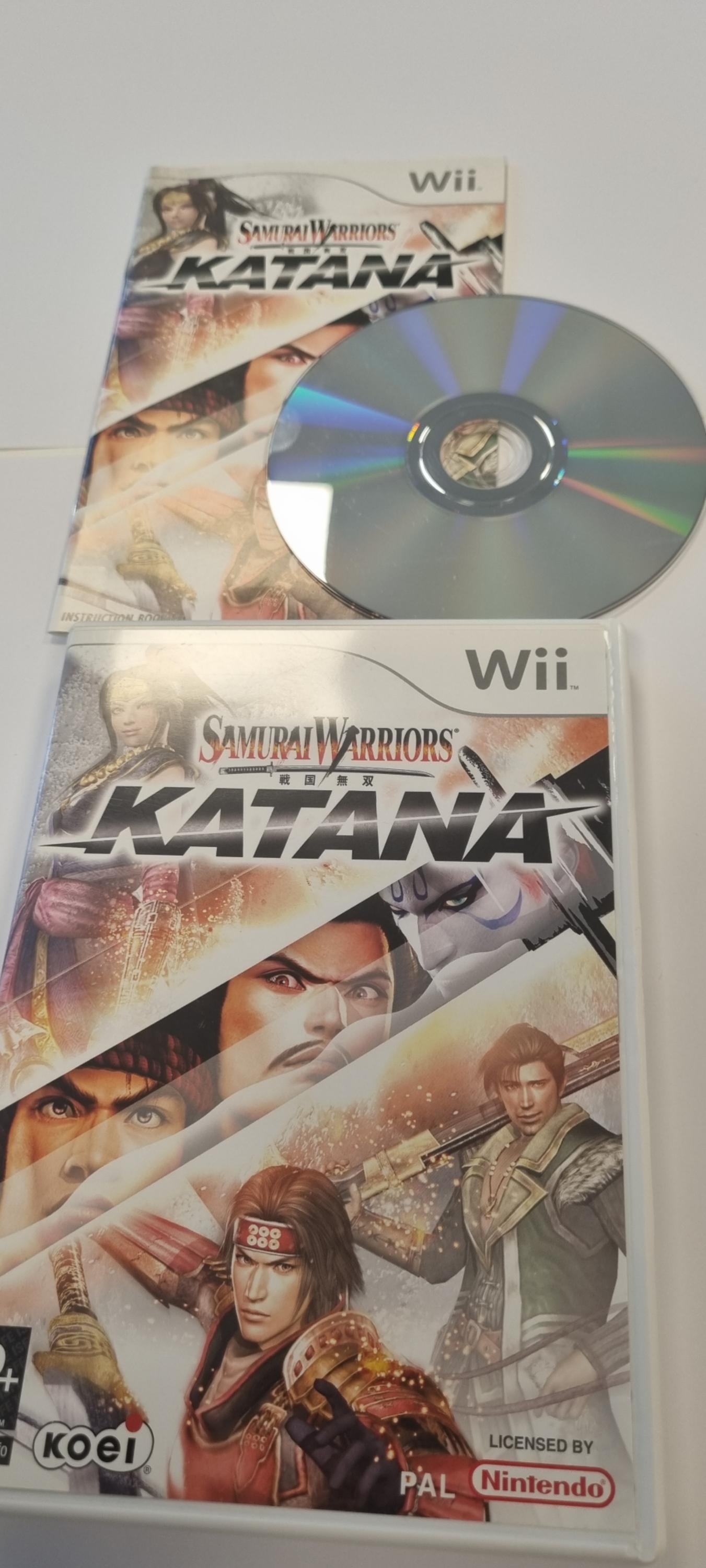 Samurai Warriors Katana Nintendo Wii