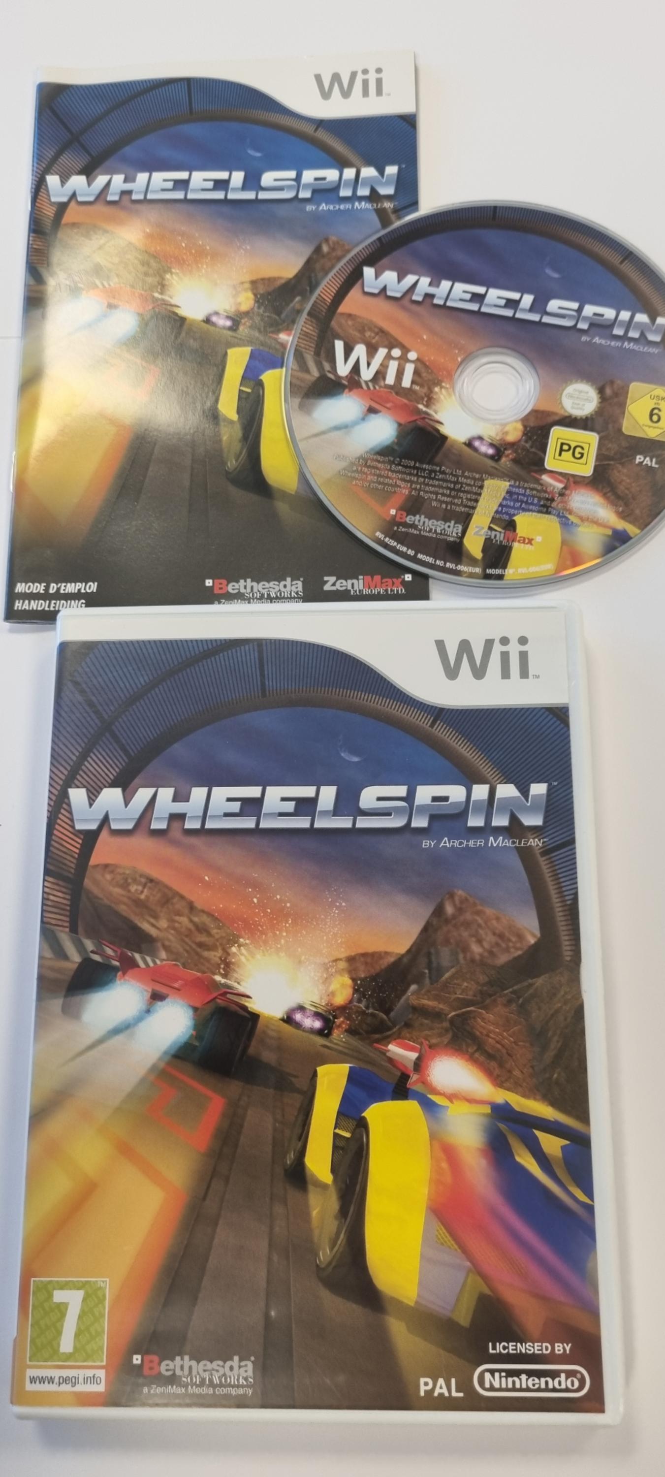 Wheelspin Nintendo Wii