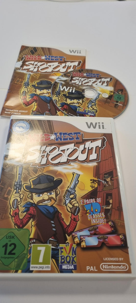 Wild West Shootout Nintendo Wii