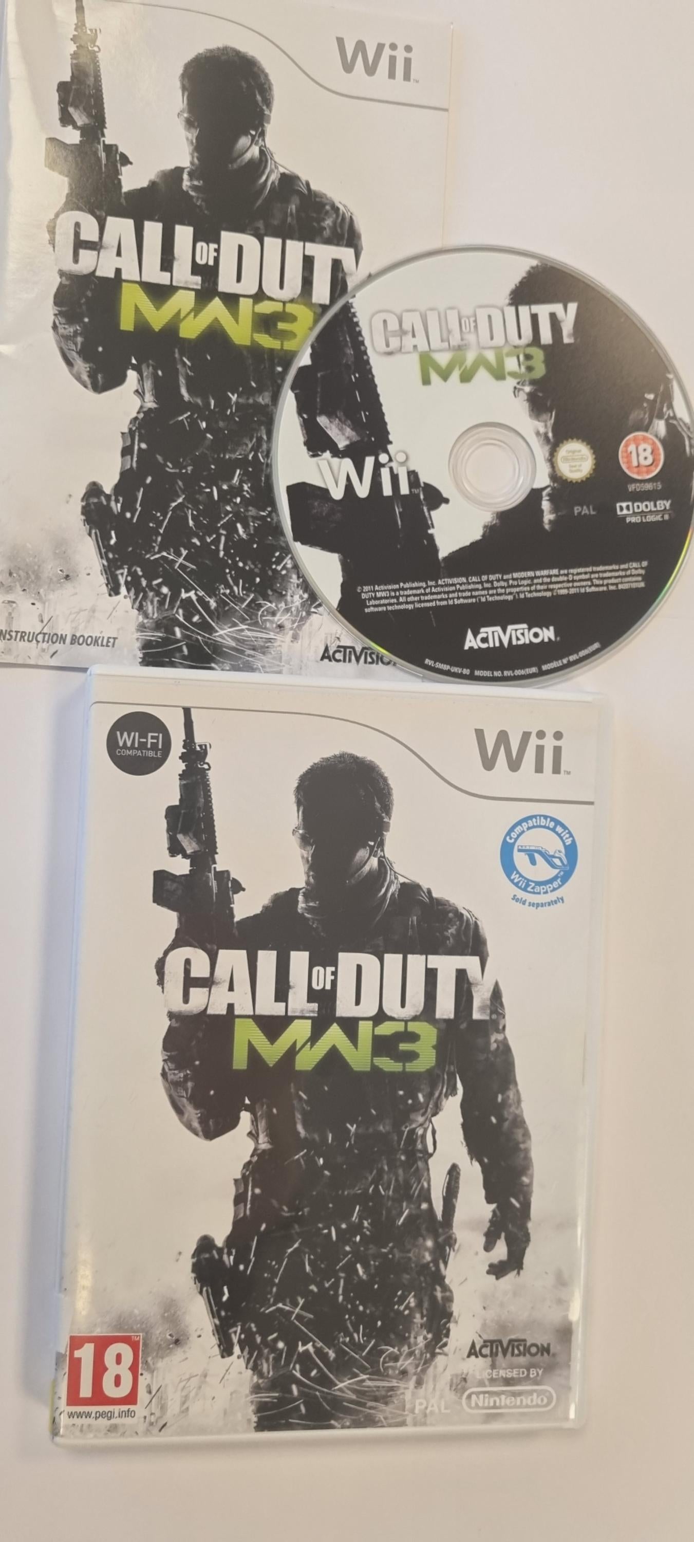 Call of Duty Modern Warfare 3 Nintendo Wii