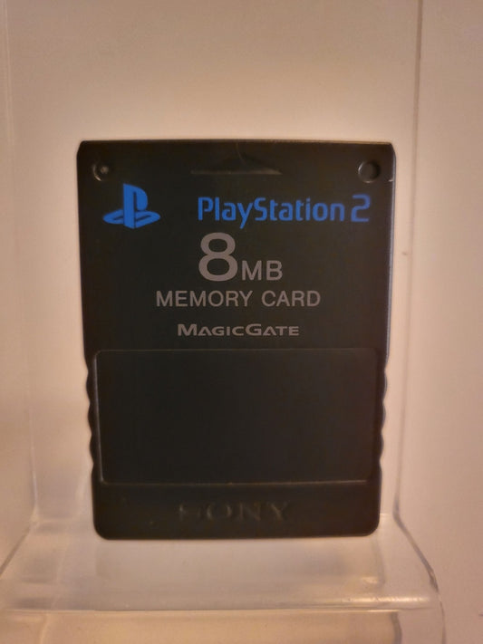 Schwarze Speicherkarte 8 MB Playstation 2