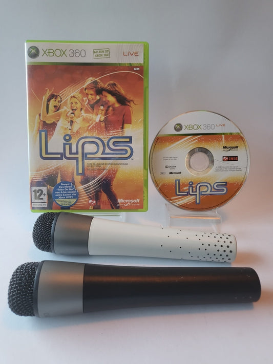 Lips met microfoons Xbox 360