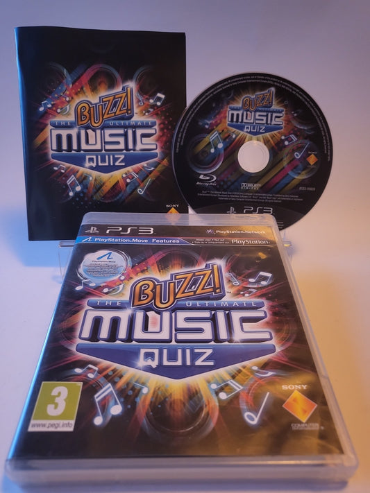 Buzz! the Ultimate Music Quiz Playstation 3
