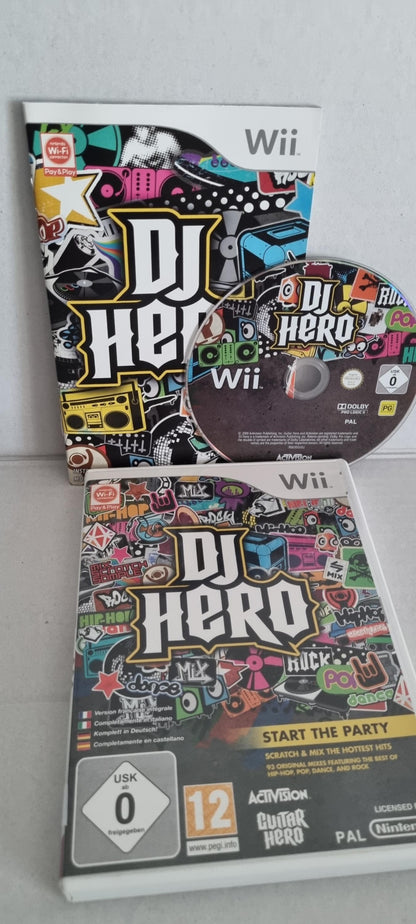 DJ Hero Nintendo Wii