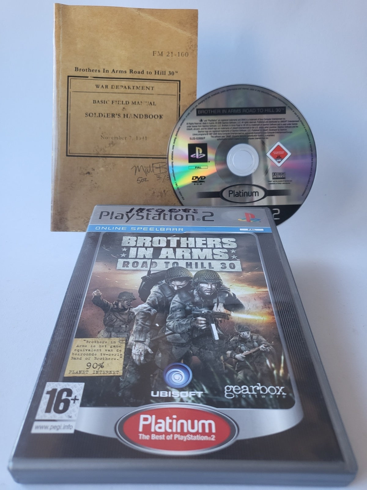 Brothers in Arms Road to Hill 30 Platinum Playstation 2