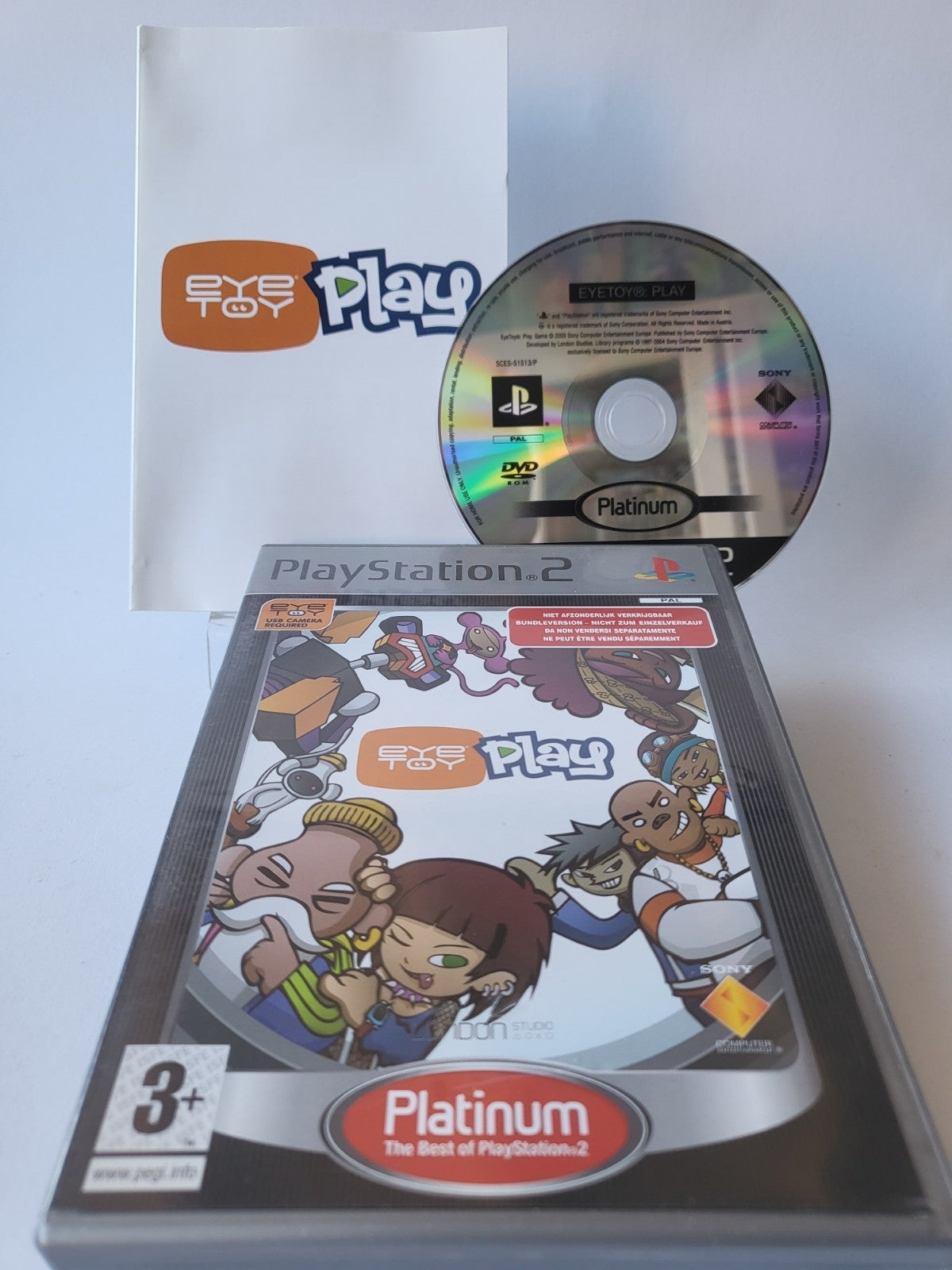 Eye Toy Play Platinum Edition Playstation 2