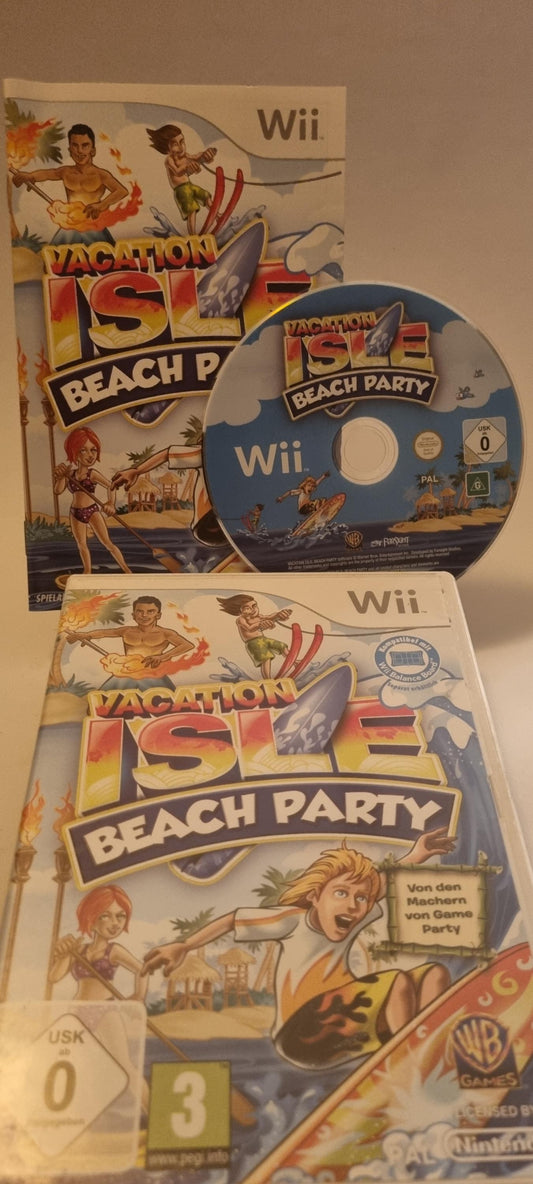 Vacation Isle Beach Party Nintendo Wii