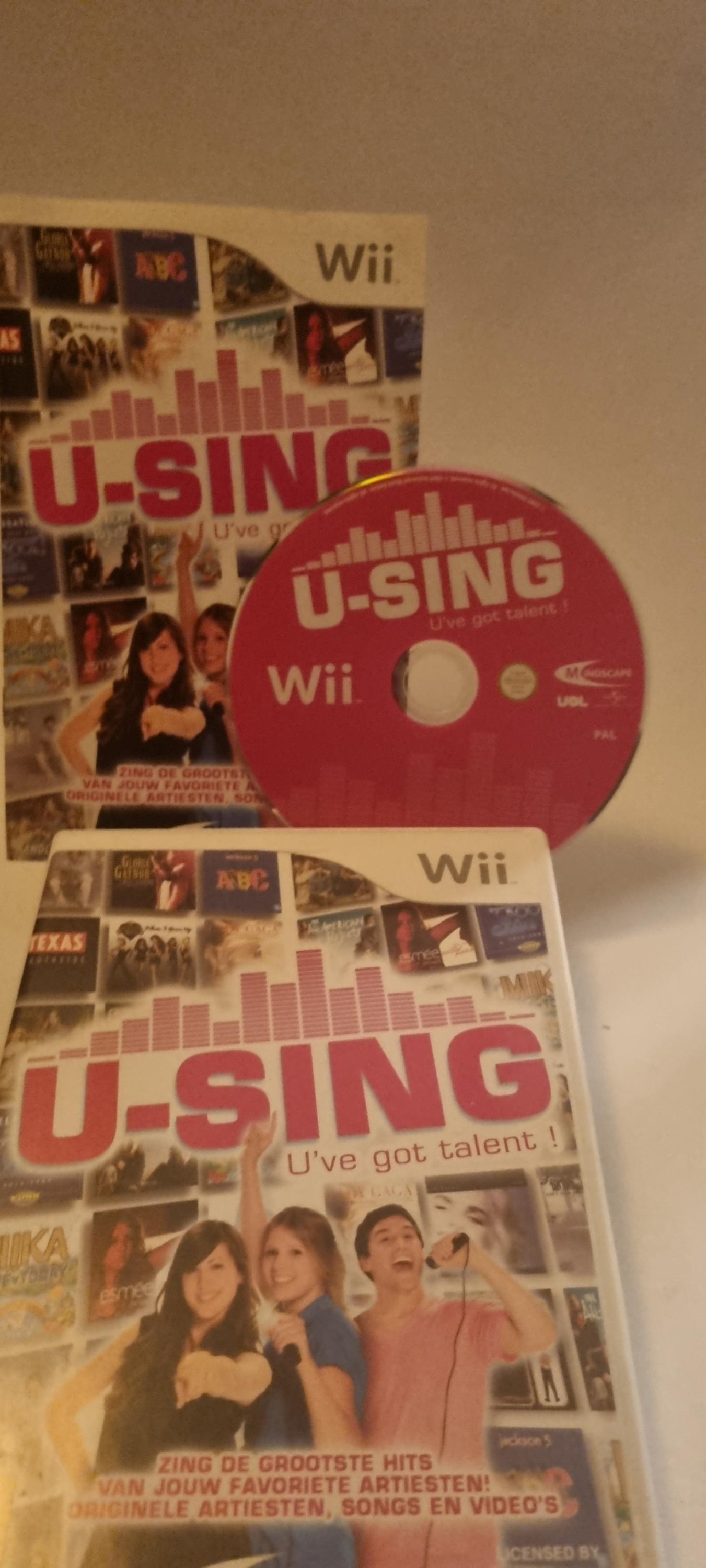 Du singst Nintendo Wii